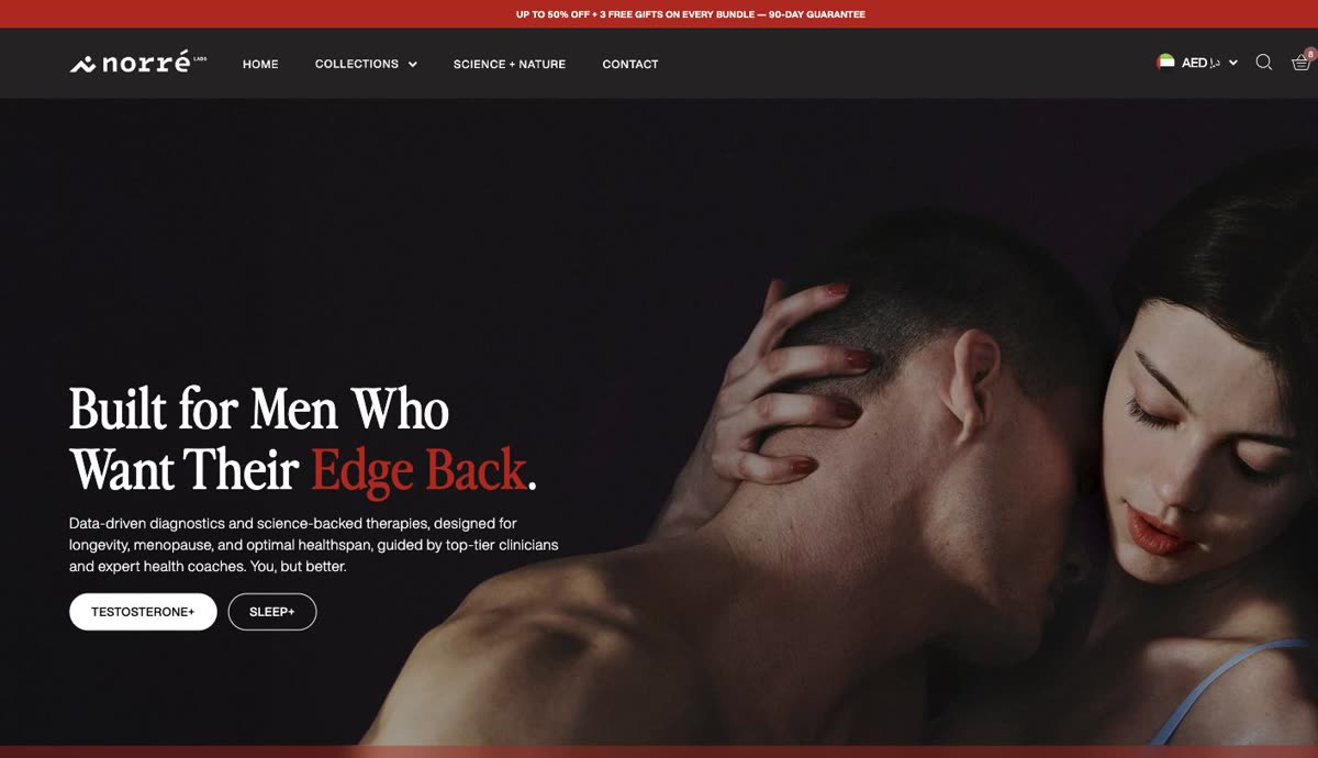 Norré Labs homepage